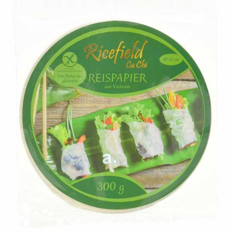 Ricefield Rice paper for Spring Rolls 16cm 300g
