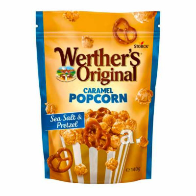 Werther's Original Popcorn s preclíky 140g