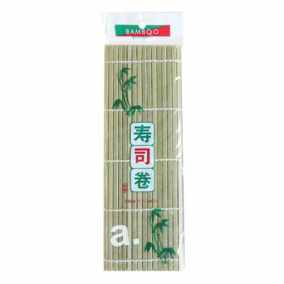 Bamboo sushi mat rolling