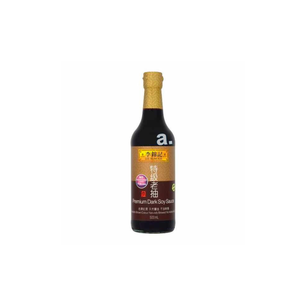 Lee kum kee Tmavá sójová omáčka premium 500ml Lee kum kee Tmavá sójová omáčka premium 500ml