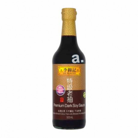 Xì dầu đen premium Lee kum kee 500ml