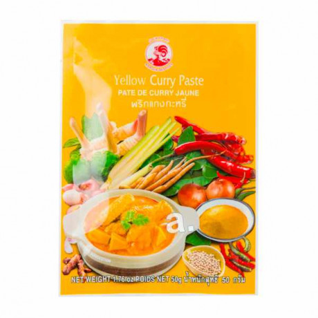 Cock brand Yellow curry paste 50g