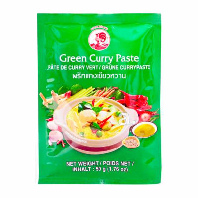 Cock brand Green curry paste 50g