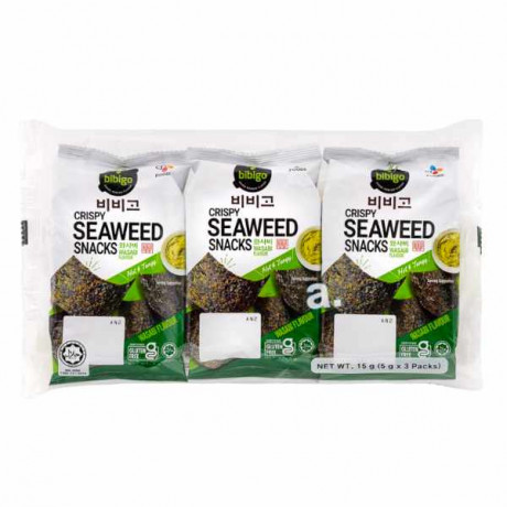 Bibigo seaweed snack Wasabi 15 g
