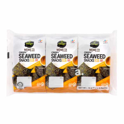 Bibigo seaweed snack Sesame 15 g