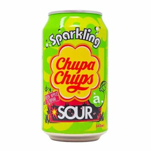 Chupa Chups s příchutí zelených jablek 345 ml