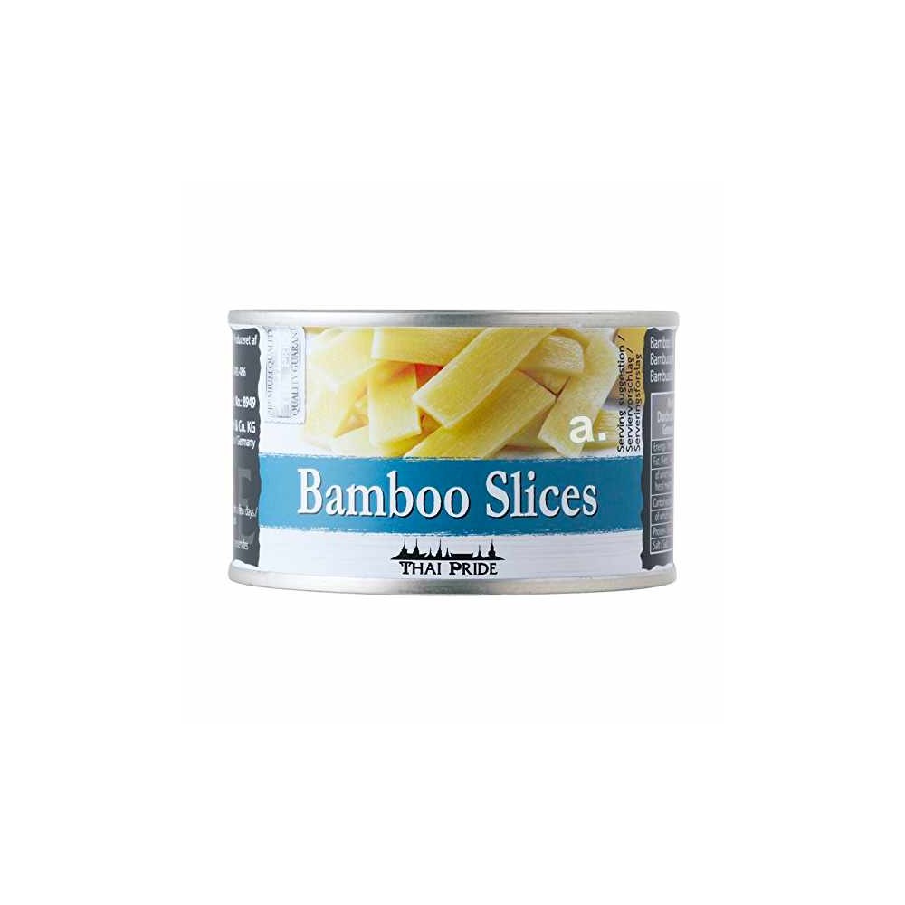 Thai pride Bambusové výhonky plátky 227g