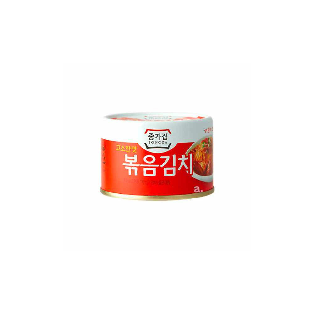 Jongga kimchi stir fried canned 160g