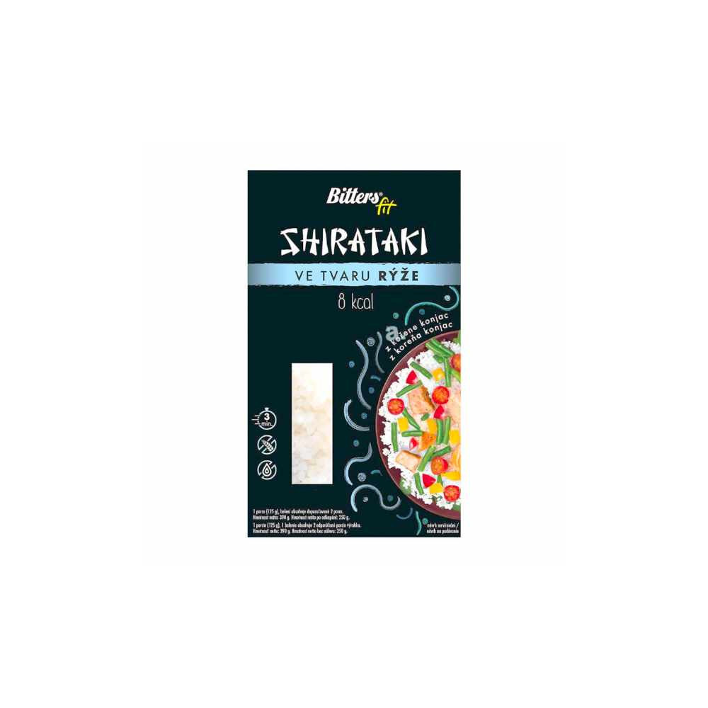Bitters Shirataki rice 390g