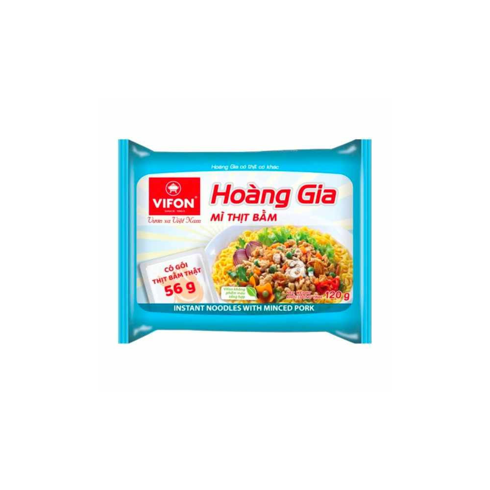 Vifon Hoang gia instant noodle minced pork 120g