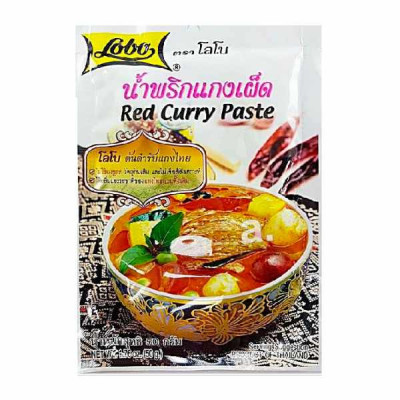 Lobo red curry paste 50g