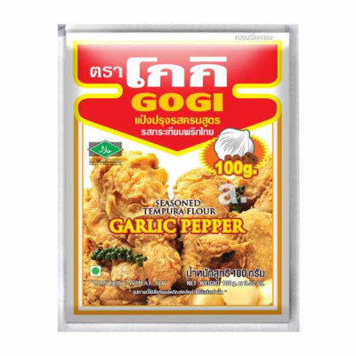 Gogi Tempura Garlic and pepper 100g