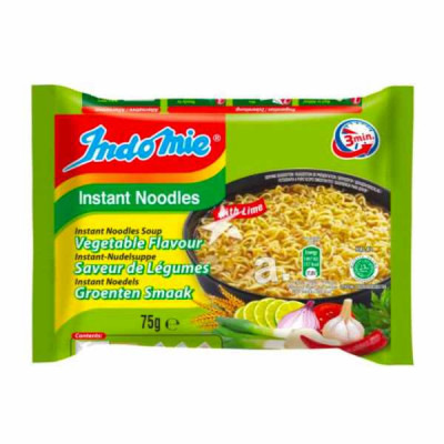 Indomie Instantní nudle se zeleninovou příchutí 75 g