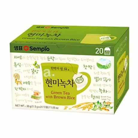Sempio zelený čaj s hnědou rýží 30g