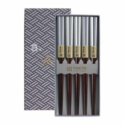 Tokyo design wooden chopsticks 5 pairs