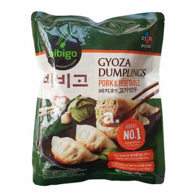 Bibigo Gyoza knedlíčky vepřové se zeleninou 600g