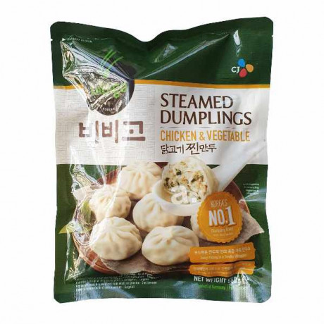 Bibigo steamed dumpling Chicken vegetable 560g