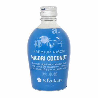 Kizakura Sake premium Nigori coconut 300 ml