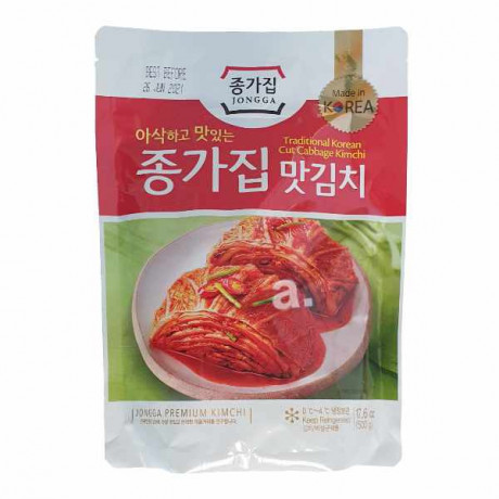 Kimchi cắt sẵn Jongga 500g