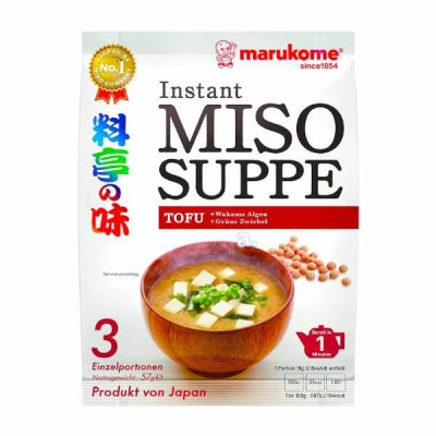 Xúp Miso ăn liền Đậu phụ Marukome 57g