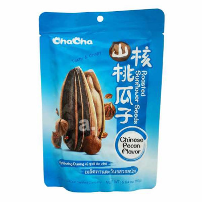 Hạt hướng dương vị hạt Hikory Cha cha 160g