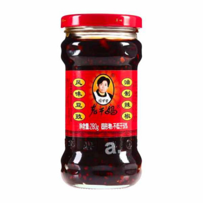 Đậu đen ngâm dầu cay Lao gan ma 280g