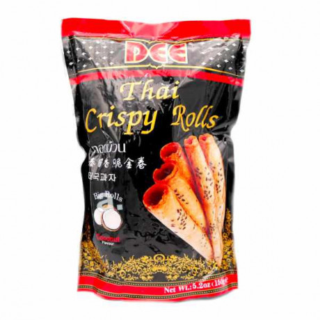 Dee Thai Crispy roll Coconut 150g