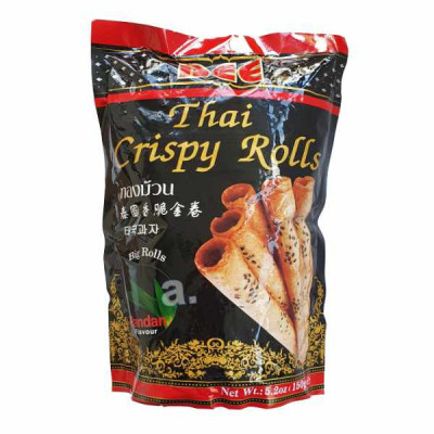 Dee thai Crispy roll Pandan 150g