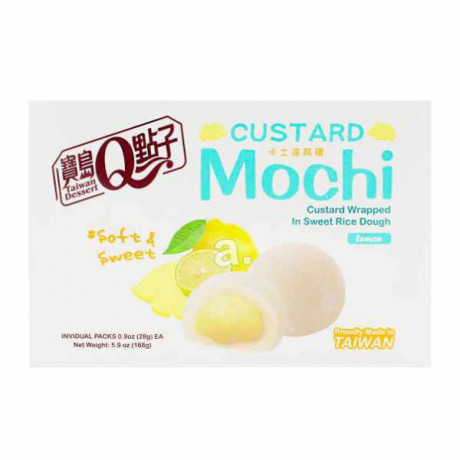 Q mochi custard citron 168 g