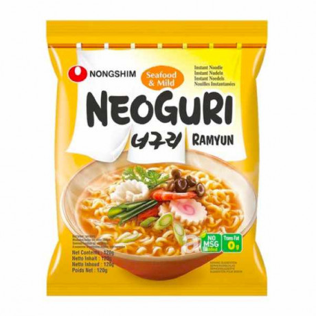 Nongshim Neoguri ramyun seafood mild 120g